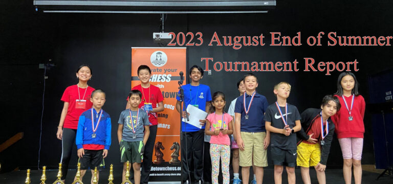 Read more about the article 2023 August End of Summer Tournament Report
