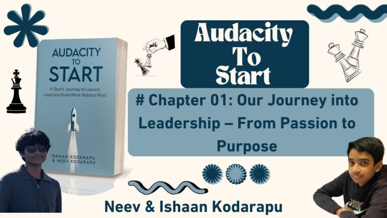 Read more about the article Ishaan’s Corner #3: Our Journey into Leadership – From Passion to Purpose